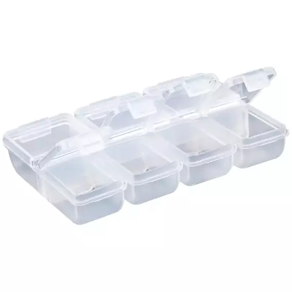 Коробка Meiho Fb-7 94x70x17mm к:clear, фото , изображение 2